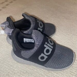 ADIDAS LITE RACER ADAPT 4.0 Kids Shoes Black Textile Unisex Size 6K, EUC